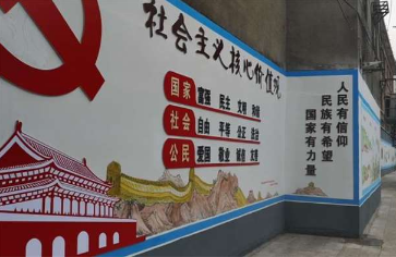 党建引领打造“文化墙”，背街小巷美出新高度