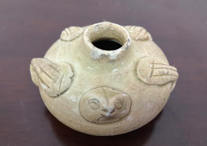 滁州市政施工发现古墓新出土一批文物