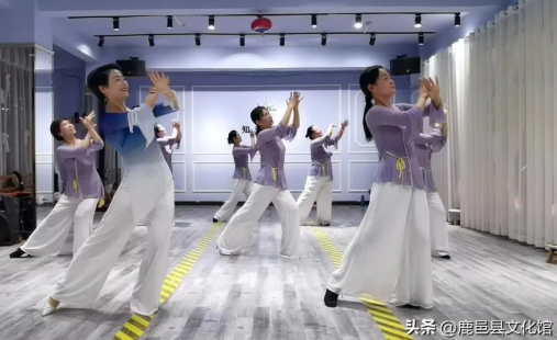 鹿邑县文化馆举办“惠民文化节”形体礼仪公益培训