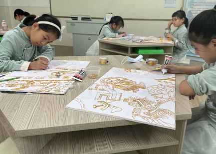淄博市周村区贾黄小学：喜迎二十大，非遗美育绽芳华