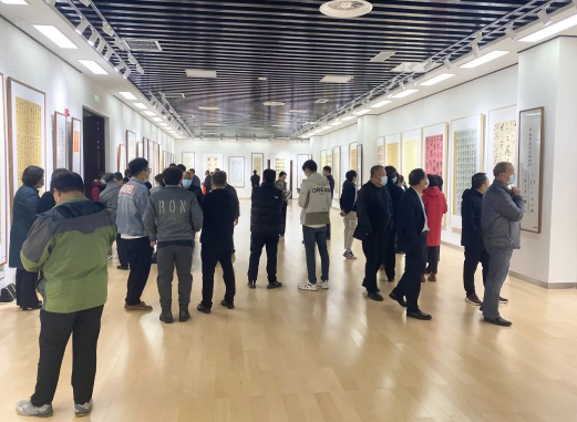 淄博市第四届临帖展在市文化馆成功举办