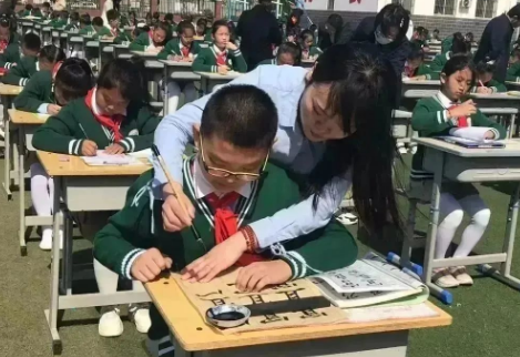沧州市书协走进沧州市第二实验小学