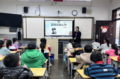 学雷锋 树新风——福旺镇中心小学开展一系列学雷锋活动